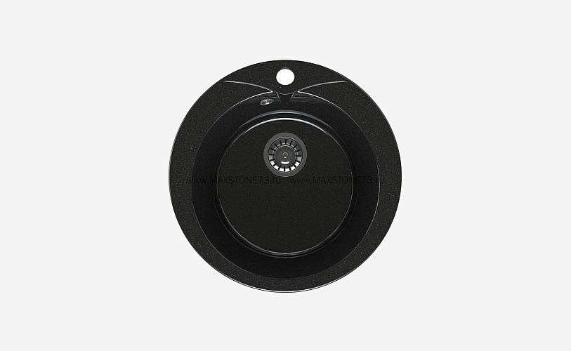 MAXSTONE Мойка глянцевая MS-1 (звездное небо) 470*470*215
